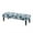 Blue Cow, variant on Jiueut Turtle Paint Spatter Pattern Dining Bench Cover, Soft Seat Cushion Protector Washable Stretch Dining Bench Cover for Dining Room Living Room Kitchen