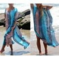 thumbnail image 1 of Femmes en Mousseline de Soie Robe de Plage Robe de Soirée Maxi Mode, 1 of 8