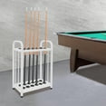 thumbnail image 3 of Pool Stick Holder, Floor Stand Pool Cue Rack,12-Hole Pool Cue Holder-1.57in Hole, 3 of 17