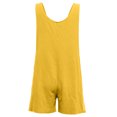 thumbnail image 6 of Dyegold Jumpsuits for Women Casual, Casual Jumpsuits for Women Summer Plus Size Short Cotton Linen Adjustable Straps Trousers Overalls Sleeveless ​​Rompers, 6 of 7