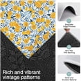 thumbnail image 3 of Yellow Lemon Fruit Leaves Blue Pattern Kitchen Rugs Sets Of 3,Kitchen Runner Rugs Non Skid Washable,Decorative Kitchen Floor Mats for Kitchen,Sink,Laundry,17"x30"+ 17"x47" + 17"x59", 3 of 6