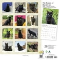 thumbnail image 2 of The Beauty of Black Cats | 2024 12x24" (Hanging) Wall Calendar | StarGifts, 2 of 9