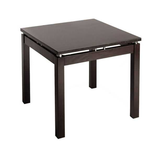 Winsome Wood Linea Occasional End Table, Espresso Finish