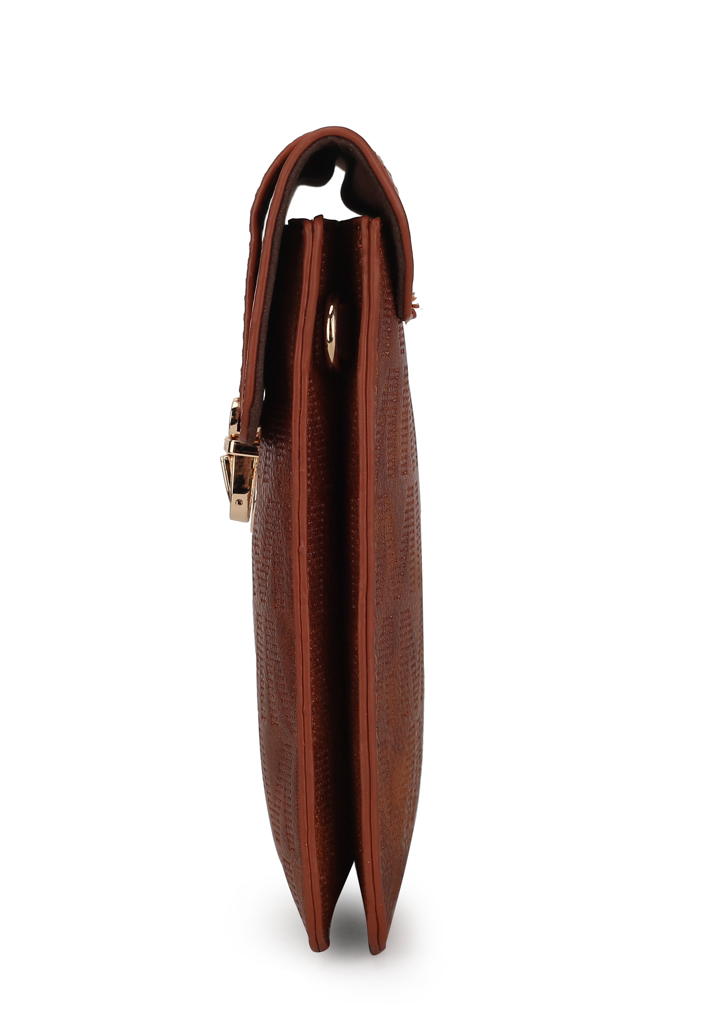 MKF Collection Women's Wallet, Cell Phone Purse Crossbody Handbag by Mia K - Chocolate