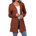 thumbnail image 5 of Gleelist Women's Casual Knit Open Front Cardigan Lightweight Long Sleeve with Pockets, 5 of 8
