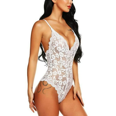 

Famure Lingerie|Sexy Underwear Multicolor One-piece Lace Lingerie