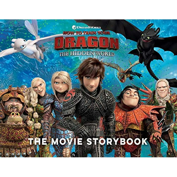 Pre-Owned How to Train Your Dragon the Hidden World: The Movie Storybook (Paperback) by May Nakamura