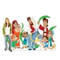 thumbnail image 3 of Lifesize Palm Sunday Set (Creative for Kids) Cardboard Cutout Standup, 3 of 3