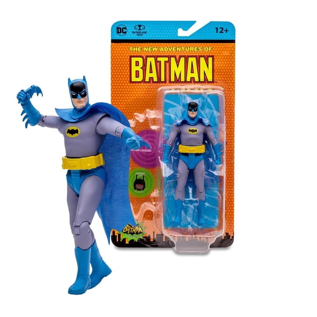 Figura McFarlane Spin Master Batman de Batman 66 Variante New Adventures of Batman 6 pulgadas