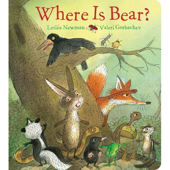 Where Is Bear?, (Board Book)