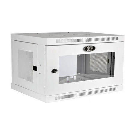 UPC: 0037332187284 | Tripp Lite SRW6UWG 6U SmartRack 6U Low-Profile Switch-Depth Wall-Mount Rack Enclosure Cabinet with Clear Acrylic Window