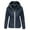Navy, variant on Lisingtool Clearance Womens Tops Winter Coats for Women Women's Winter Jacket Quilted Jacket Hooded Cotton Coat Long Sleeve Jackets Outwear Clearance sale M-3XL