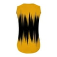 thumbnail image 5 of Tank Tops for Women under $5 Plus Size Sleeveless V-Neck Basic Casual Flowy Summer T-Shirt Yellow M, 5 of 5