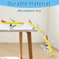 thumbnail image 4 of TYMZDYN Airplane Toys, Metal Plane Pull Back Airplane Toys for 3 4 5 6 Years Old Boys Girls, Die Cast Aircraft Plane Models, Kids' Play Vehicles Aeroplane Airplanes for Kids Birthday Easter Gifts, 4 of 8