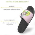 thumbnail image 3 of GZHJMY Stylish Slides for Women Men, Cute Cat in Heart Shape Soft Flexible Slip-on Sandals Slippers, 3 of 7