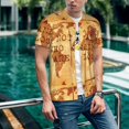 thumbnail image 6 of KLL Not All Those Who Wander Are Lost2 for Men's Baseball Shirts,Short Sleeve Casual Shirts Button Down Shirt for Men Beach Summer Wedding Shirt-3X-Large, 6 of 7