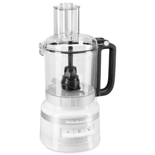 KitchenAid RKFP0922CU Food Processor with ExactSlice System 9-Cup, Contour  Silver, (Renewed)