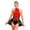 Red Black A, variant on renvena Women Magician Drummer Lion Tamer Clothes Costumes Tassel Shoulder Boards Blue Black XXL