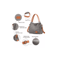 thumbnail image 3 of Bolso Multifuncional De Lona De Gran Capacidad Para Mujer, 3 of 5