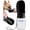 Black, variant on Leak-Proof Portable Dog Water Bottle for Travel - 19 oz, with Pink Bowl - Food Grade Plastic - Dog Bowls - Puppy Essentials - Pet Water Bottle for Trail Hiking, Park Visit & Beach Days