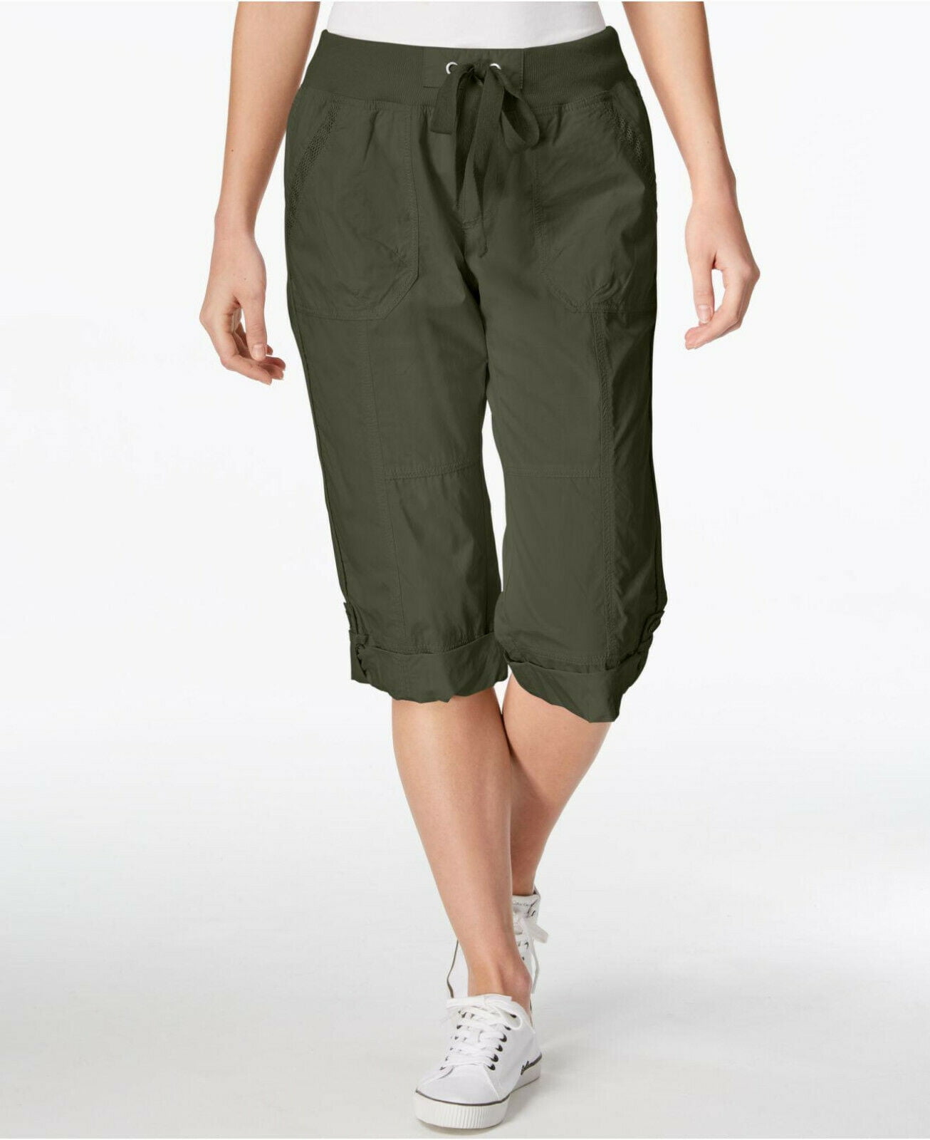 Calvin Klein - Calvin Klein Women's Green Performance Poplin ...