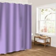 thumbnail image 5 of Purple Bathroom Curtain 78 Inch Shower Curtain with Hooks, Modern Pure Lavender Purple Waterproof Polyester Bath Curtain Washable Bathtub Curtain 36''x 78'', 5 of 6