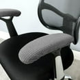 2Pcs Office Gaming Chair Armrest Covers Cushions Pads Desk Chair Arm