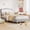 Light Gray, variant on EastVita Full Bed Frames for with Soft headboard Velvet Low Bed Frame for Girls Boys No Box Spring Needed Wooden Slats Noise Free Sturdy Easy Assembly Pink White