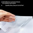 thumbnail image 3 of 36 Hojas de Papel Adhesivo Holográfico, Hojas Laminadas Holográficas, Hojas de Pegatinas de Vinilo Transparente, 11,7 X 8,3 Pulgadas (Estrella), 3 of 5