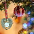thumbnail image 3 of Fiudx Ofertas De La Semana Asistente De Ángel Etiqueta En forma De Corazón Etiqueta De Árbol De Navidad Adornos Navidad Diy, 3 of 4