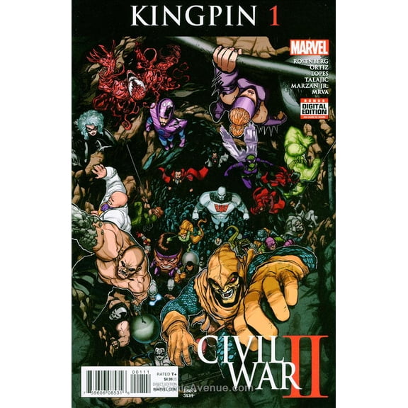 Civil War II: Kingpin #1 VF ; Marvel Comic Book