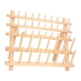thumbnail image 4 of Rack De De 46 Carretes, Organizador De De Titur De De Para Coser, Acolchar, , Trenzar El Cabello, Colgar Joyas BLESIY Bastidor de hilo de madera, 4 of 8