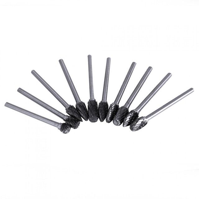 Fresas De Carburo De Tungsteno, Lima Rotativa De Alta Resistencia, Para Taladro De Amoladora, Grabado De Talla De Carpintería DIY ANGGREK Otros