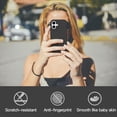 thumbnail image 2 of iPhone 16 Case, iPhone 16 Phone Case Liquid Silicone Gel Rubber Slim Phone Case Soft Anti-Scratch Durable Microfiber Lining Full Body Shockproof Protective Cover iPhone 16 6.1", Black, 2 of 14
