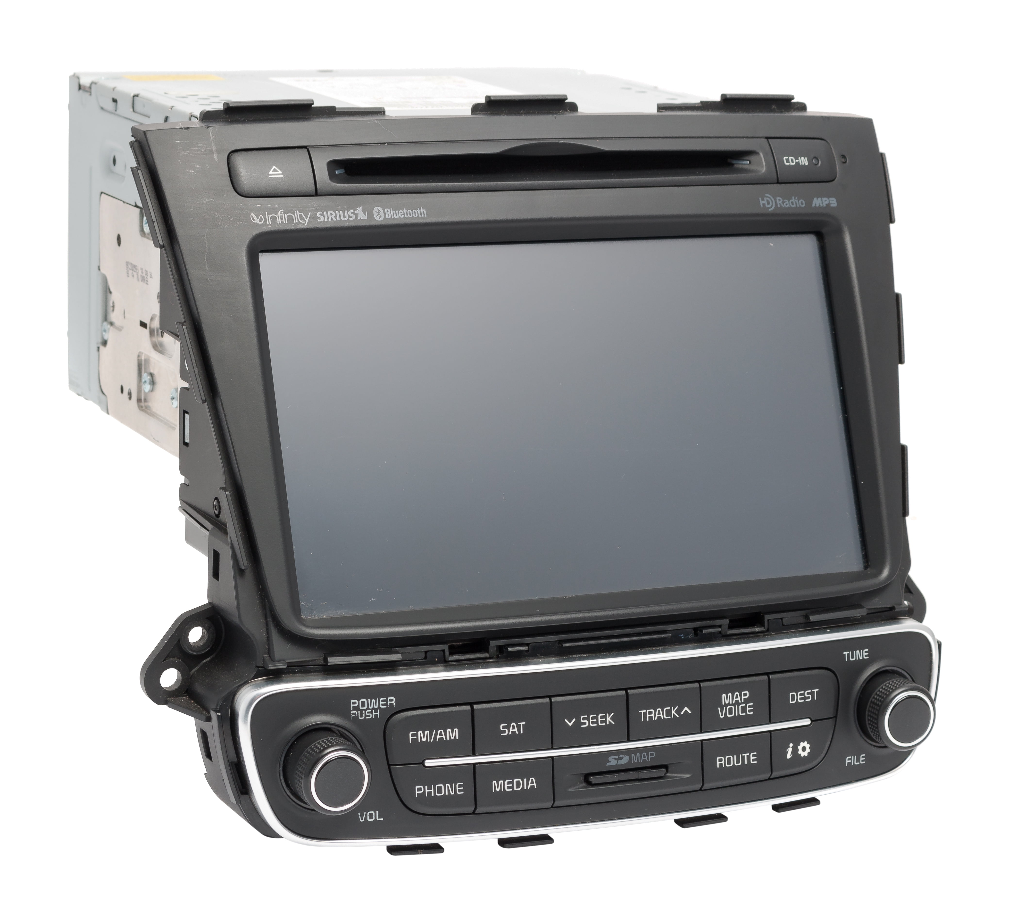 Restored 2014 Kia Sorento AMFM SiriusXM HD Radio CD Player Navi & BT Part ID 965601UAA0VA (Refurbished)