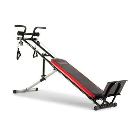 Weider Ultimate Body Works Bench with Professional Workout (Best Workout For Apple Shaped Body)
