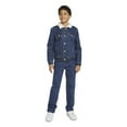 thumbnail image 4 of Levi's Boys' Faux Shearling Denim Trucker Jacket, Sizes 8-20, 4 of 12