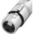 thumbnail image 4 of XLR Female to Female, CableCreation XLR 3 Pin Female to 3 Pin Female Microphone Line Adapter, 4 of 6