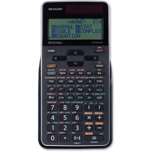 Sharp Calculators WriteView Scientific Calculator (ELW516XGBS