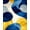 Blue, Pattern 5, variant on ODIKA 8'x10' Machine Washable Non-Slip Area Rug, Vibrant Cheetah Print Elegance High Traffic Rug, Pink, 19825