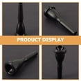 thumbnail image 4 of SEWCHICS Black Plastic Trumpet Mouthpiece Replacement with Clear Sound for Musical Performance and Practice, 4 of 7