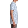 thumbnail image 3 of Fuzoiu Gray White Floral Print Youth Short Sleeve T-Shirt,Youth Dry-Fit Active Athletic T-Shirt,Short Sleeve Tops Tees for School, Sports, and Casual Wear, 3 of 6