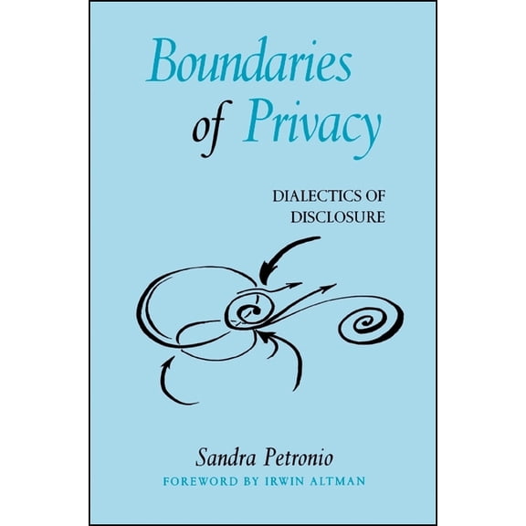 Suny Communication Studies Boundaries of Privacy: Dialectics of Disclosure, (Paperback)