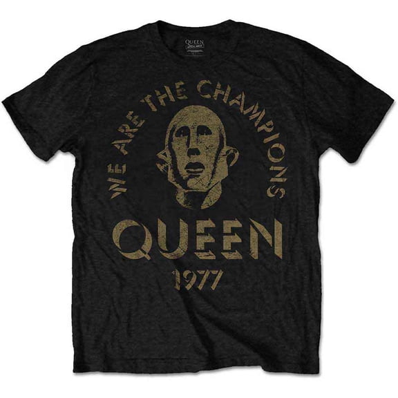 Queen Unisex T-Shirt We Are The Champions (Small)