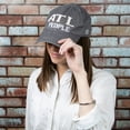 thumbnail image 2 of ATL People - Dark Gray Adjustable Hat, 2 of 7
