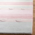 thumbnail image 3 of SAFAVIEH Kids Dots Gradient Striped Area Rug, Light Blue/Pink, 8' x 10', 3 of 8