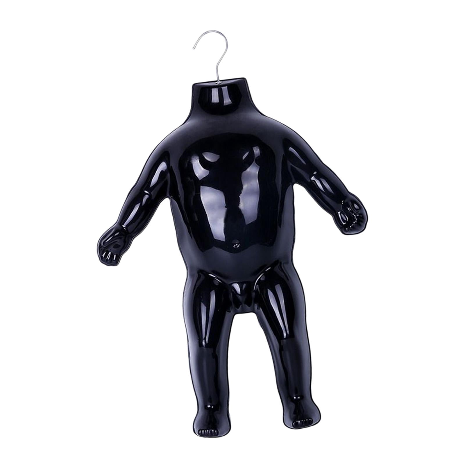 Zxpjkyu Kids Mannequin Clothes Pant Display 21.65" Height Kid Dress Form Black
