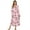 Cherry Blossom Pattern Pink, variant on Cozy Winter Nightgown for Women Soft Lightweight Sleepshirt Sleep Dress Button Front Long Sleeve Nightshirt Full-Length Loungewear, M, Mushroom Floral Beige