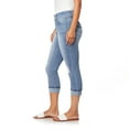 thumbnail image 3 of Angels Forever Young Curvy Cropped Jeans For Women, 3 of 3