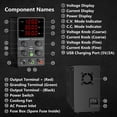 thumbnail image 3 of Fuente de alimentación DC Jesverty SPS-12003 0-120V 0-3A con puerto USB, 3 of 7